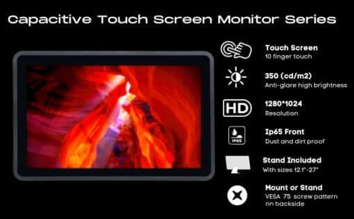 13.3’’ Capacitive Touchscreen Monitor - Image 4