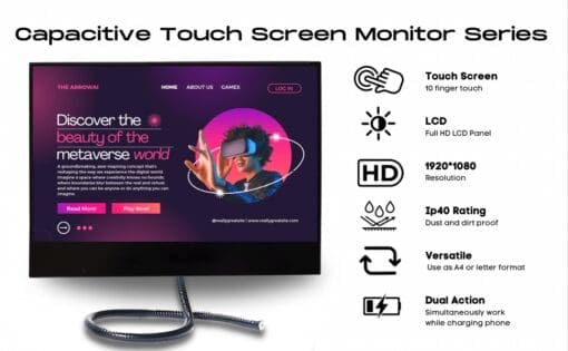 12.5" faytech Flat Touch Monitor v2 - Image 6