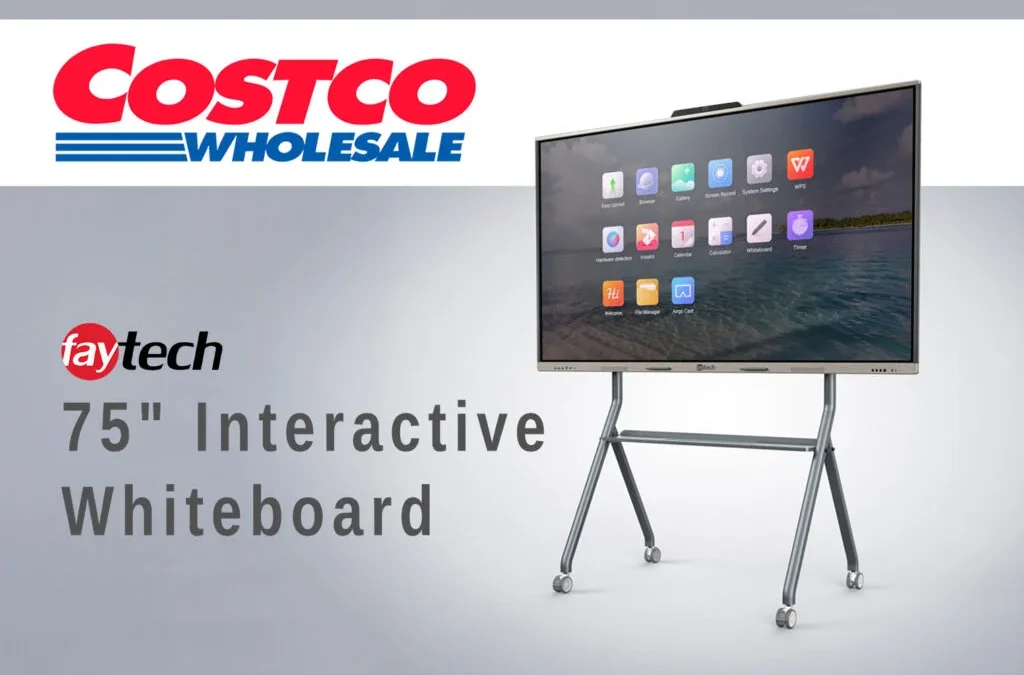 faytech’s 75″ Freestyle Whiteboard Now Offered on Costco.com
