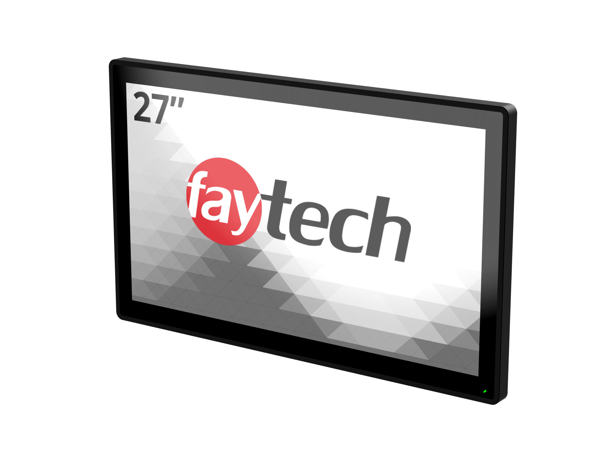 01 FT27BI5CAPOB front angle scaled 27″ Industrial Touch PC i5 - Image 2