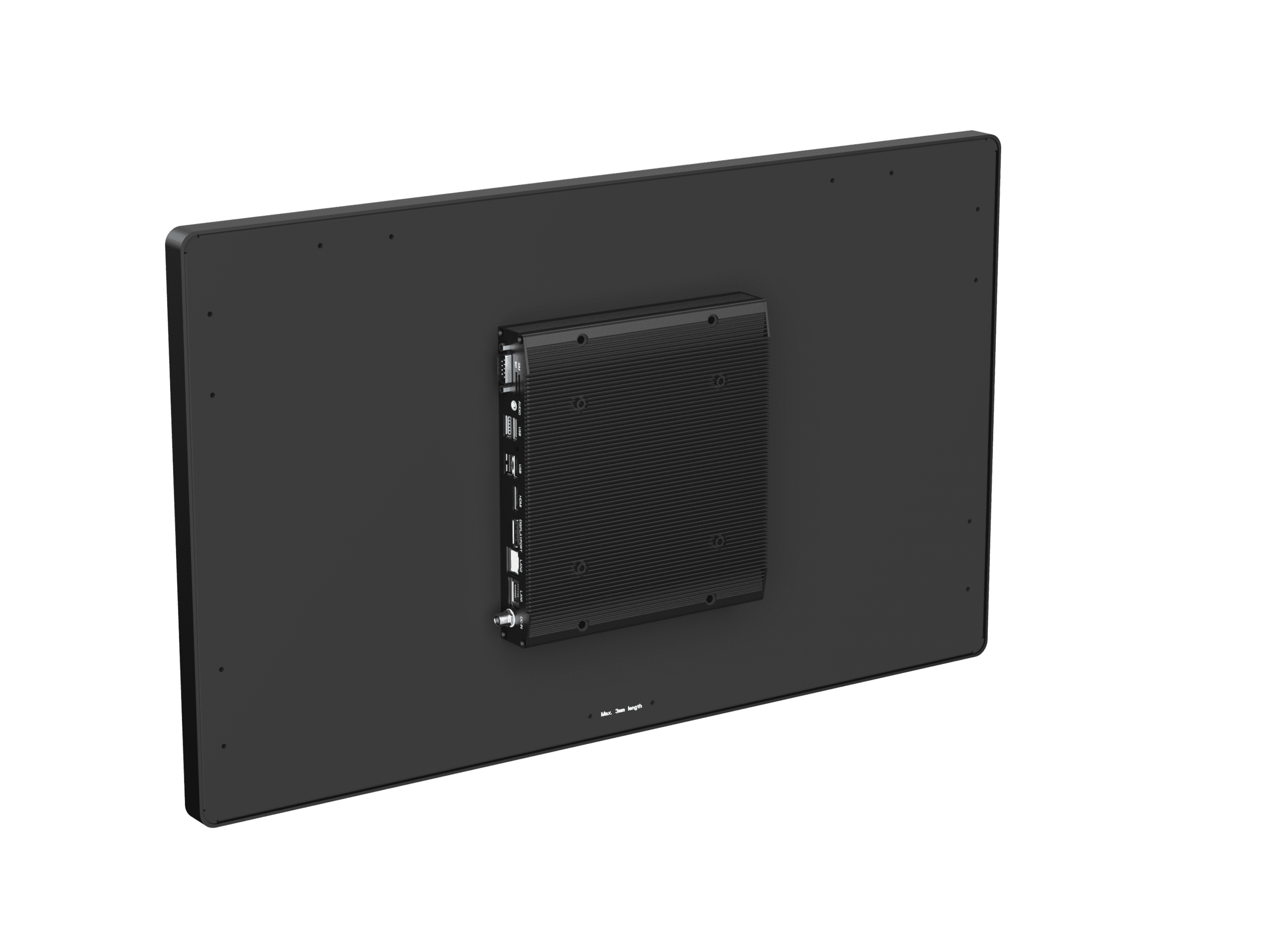 03 FT24BI5CAPOB back angle scaled 24″ Industrial Touch PC i5 - Image 4