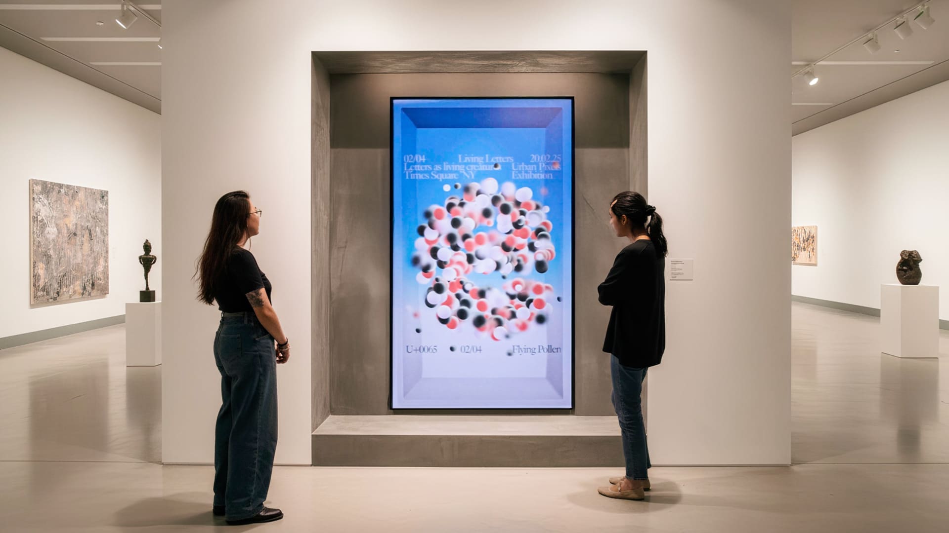 03 HLD 86 Art Gallery 3 86" Hololuminescent™ Touch Display - Image 4